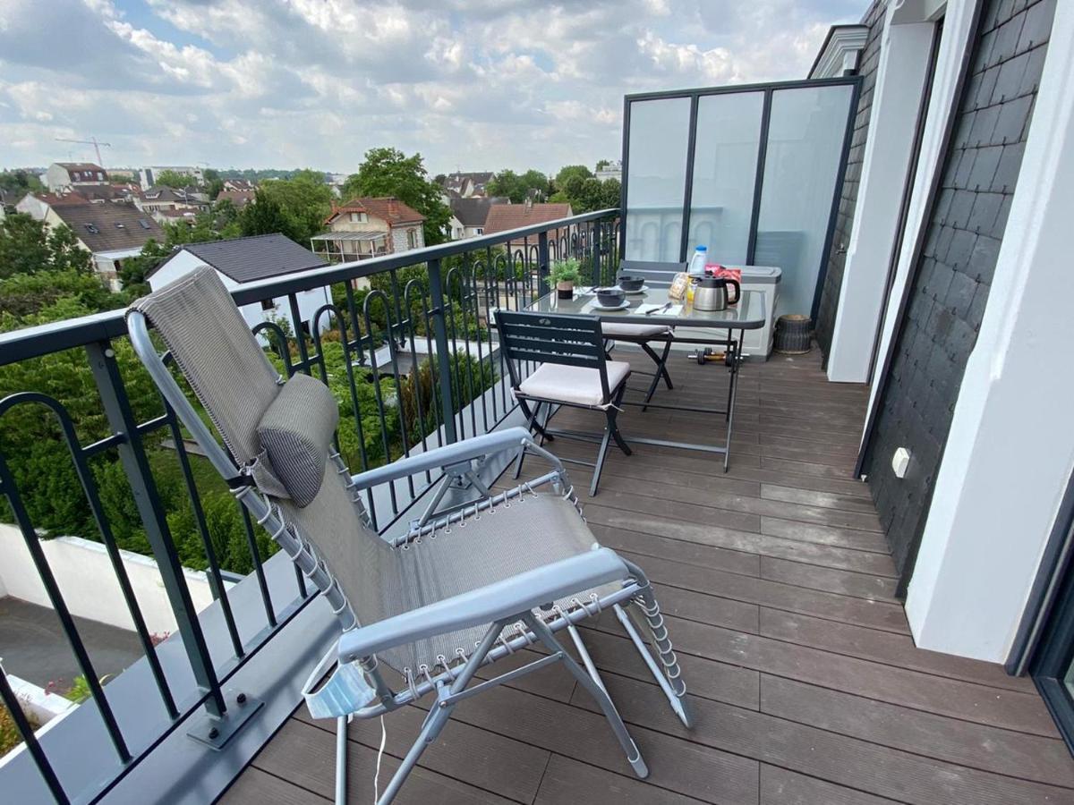 35M2 Neuf, Plein Sud, Dernier Etage Avec Terrasse Apartment Noisy-le-Grand Bagian luar foto