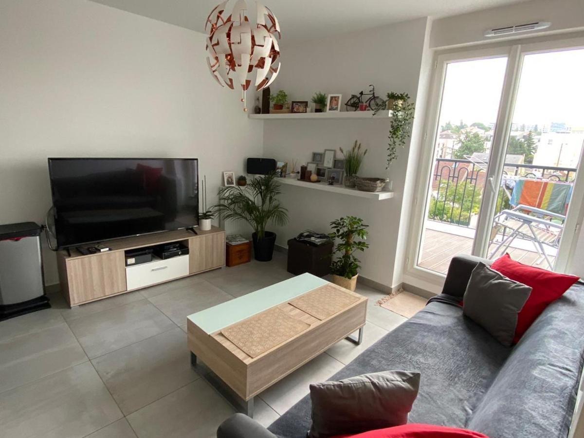 35M2 Neuf, Plein Sud, Dernier Etage Avec Terrasse Apartment Noisy-le-Grand Bagian luar foto